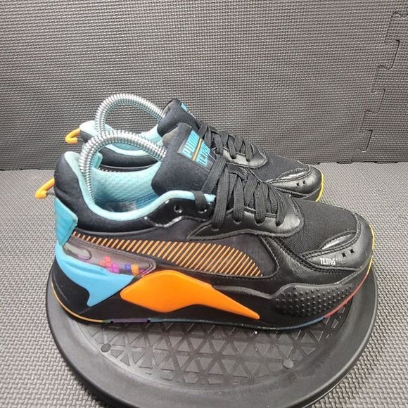 Puma Other - Youth Sz 5.5 Black Puma RS-X x 35th Anniversary Tetris Athletic Sneakers